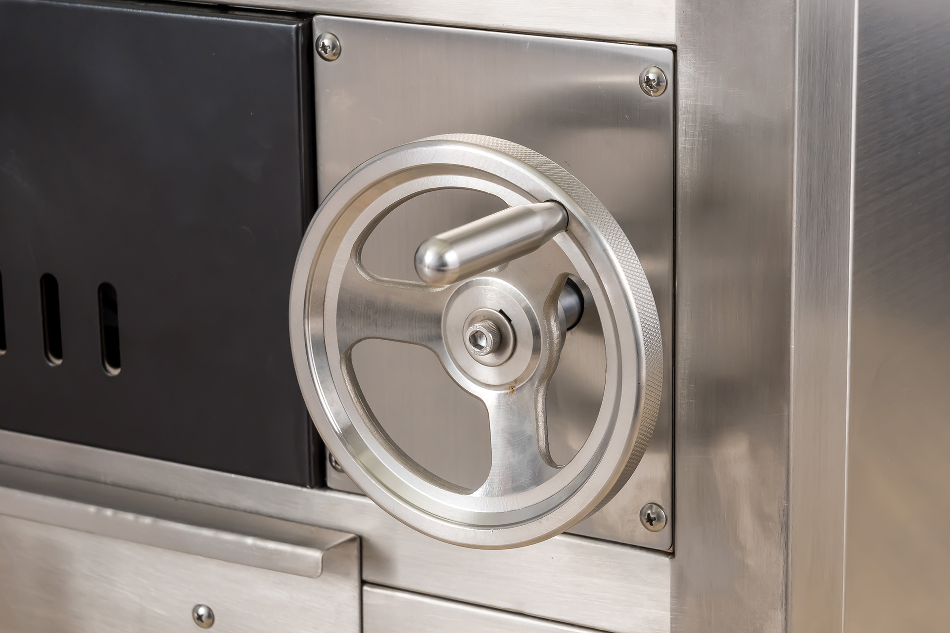 卓上グリルステーションのレバー画像