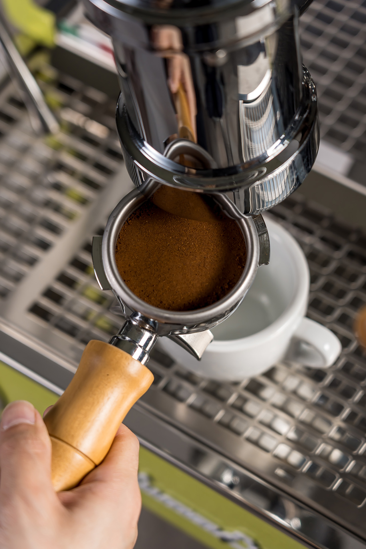 最高峰クラスのエスプレッソを淹れられる仕様を装備