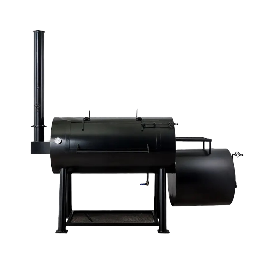 BBQオフセットスモーカーの正面画像